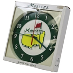 Classic Masters Tournament Quartz Wall Clock New in Original Package