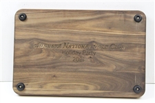 Augusta National Golf Club 2021 Holiday Party Clubhouse Wood Cutting Board