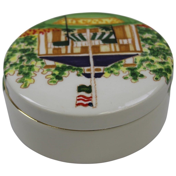 2022 Augusta National Dellarte Hand Painted Clubhouse Member Gift - Made in Italy