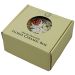 Augusta National Masters Dellarte Ltd Ed #16/100 Hand Painted Floral Ceramic Dish New in Box