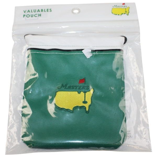 Masters Tournament Valuables Pouch New in Original Package