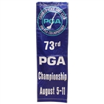 John Daly Signed Large 1991 PGA Championship at Winged Foot GC Blue Banner JSA ALOA