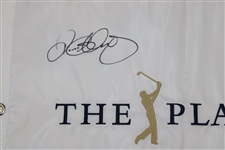 Rory McIlroy Signed Players Championship Embroidered Undated Flag JSA ALOA