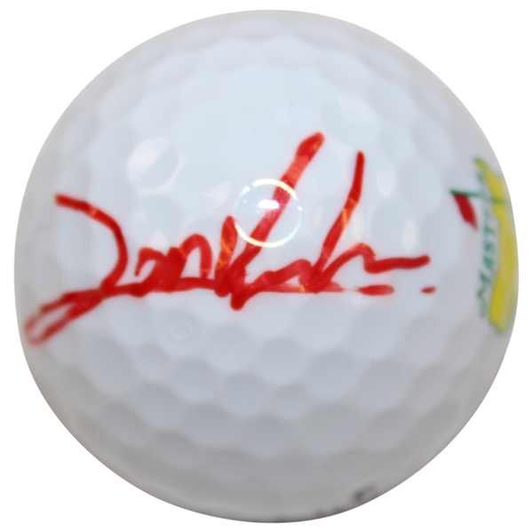 Jon Rahm Signed Titleist Masters Logo Golf Ball JSA ALOA
