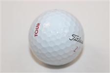 Webb Simpson Signed Titleist TOUR Logo Golf Ball JSA ALOA