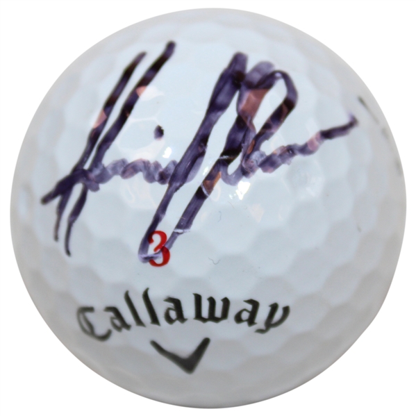 Henrik Stenson Signed Callaway Golf Ball JSA ALOA