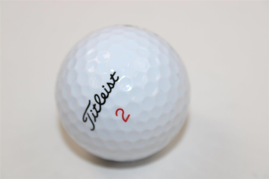 Tommy Fleetwood Signed 2019 PGA Championship Logo Golf Ball JSA ALOA