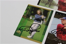 Three (3) Bernhard Langer Signed Upper Deck Golf Cards JSA ALOA