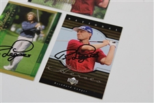 Three (3) Bernhard Langer Signed Upper Deck Golf Cards JSA ALOA