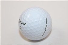 Sahith Theegala Signed Titleist Golf Ball JSA ALOA
