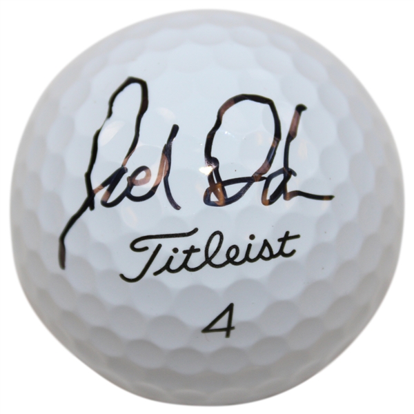 Joel Dahmen Signed Titleist Golf Ball JSA ALOA