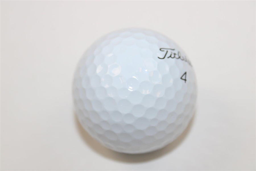 Joel Dahmen Signed Titleist Golf Ball JSA ALOA