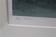 Byron Nelson Signed Ltd Ed A.P. 'The 12th At Augusta' Painting by Helen Rundell - 21/50 JSA ALOA