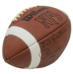 Johnny Unitas Signed Wilson Football JSA ALOA