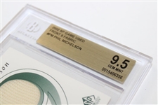 Phil Mickelson Front 9 Fabrics Game Used Beckett Graded 9.5 #0015486356