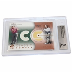 Arnold Palmer & Jack Nicklaus Classic Combos Patch Card Beckett Graded 9 #0015486361