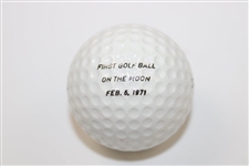 1970’s Spalding Commemorative 'First Golf Ball on the Moon' Moonball In Box