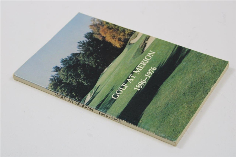1896-1976 'Golf At Merion' Club History Book