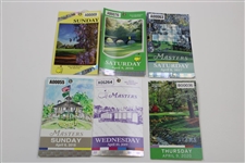 Masters Tickets Set - One(1) From Each Year - 2009-2020