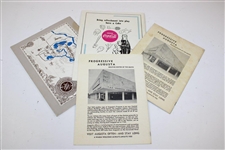 Four (4) Mickey Wright Programs From Wins: 1961-1962 Augusta Title Holder, 1958 LPGA & 1966 Western Open
