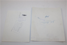 Two (2) Wire Photos From Jack Nicklaus Wins - 1963 & 1973 PGA Championships