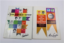 Five (5) Signed by Winner Bing Crosby Programs 1960, 62, 65-66, 68 JSA ALOA