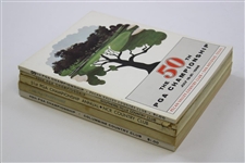 1965, 1967, 1968, 1969 & 1970 PGA Championship Official Programs