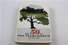 1965, 1967, 1968, 1969 & 1970 PGA Championship Official Programs