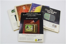 1965, 1967, 1968, 1969 & 1970 PGA Championship Official Programs