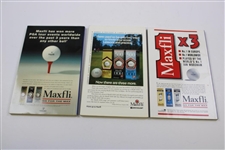 Nick Faldo Signed 1987, 1990 & 1992 Open Championship Programs JSA ALOA