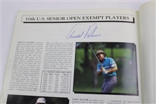 Palmer, Nagle, Chi Chi & 31 Others Signed 1989 US Senior Open Program PSA #AA00426