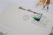 Masters Champs Middlecoff, Wall, Sarazen, Brewer & Casper Signed First Day Covers JSA ALOA