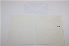 Masters Champs Middlecoff, Wall, Sarazen, Brewer & Casper Signed First Day Covers JSA ALOA