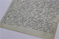 Charles 'Chick' Evans Handwritten Article for Chicago Record-Herald Newspaper w/Original Photo - Liverpool Golf Trip Content