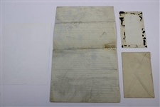 Charles 'Chick' Evans Handwritten Article for Chicago Record-Herald Newspaper w/Original Photo - Liverpool Golf Trip Content