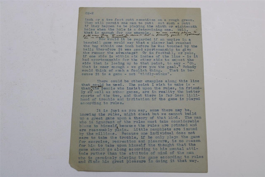 Charles 'Chick' Evans Typed and Inscribed 'Feud with Bobby Jones' article with Newspaper Clippings & Magazine - 1937 US Am Content