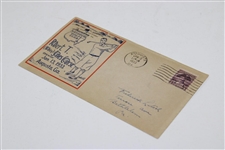 1933 Augusta National Catchet Postmarked Augusta w/Date Of ANGC Opening