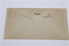 1933 Augusta National Catchet Postmarked Augusta w/Date Of ANGC Opening