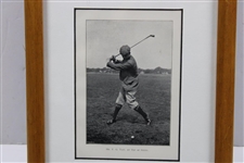 Late 1890's Swantype Sepia Photogravure of Frederick 'F.G.' Tait - Framed