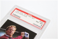 1992 Jack Nicklaus PGA Tour Pro Set Card #201 PSA 8 NM-MT #15009459