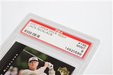 Jack Nicklaus 2001 Upper Deck Golf Card #195 PSA 9 MINT #14920586