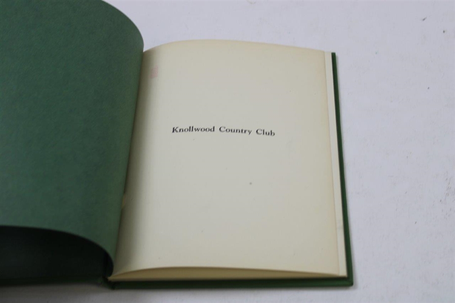 1928 'Knollwood Country Club' Year Book - Constitution, By-Laws, Officers & List of Members
