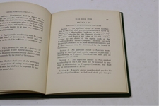 1928 'Knollwood Country Club' Year Book - Constitution, By-Laws, Officers & List of Members