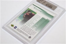 2001 Tiger Woods Upper Deck Rookie Card Beckett #0001394943 Mint 9