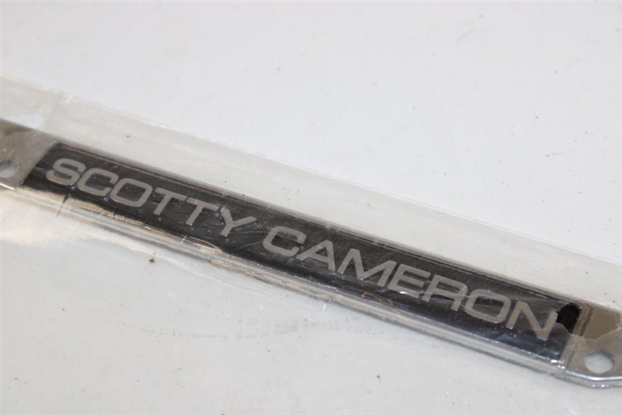 2008 Scotty Cameron 'Fine Milled Putters' License Plate Frame - Unopened
