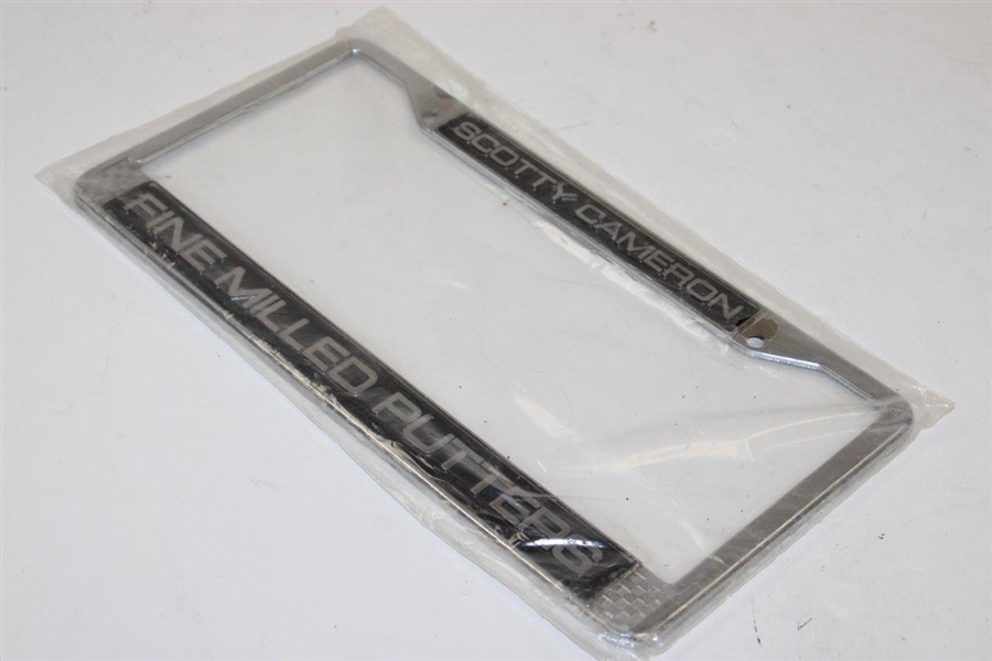 2008 Scotty Cameron 'Fine Milled Putters' License Plate Frame - Unopened
