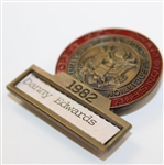 1982 US Open at Pebble Beach Contestant Badge - Danny Edwards