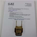1976 Western Golf Assoc. (WGA) at Butler National GC Contestant Badge/Clip - Danny Edwards