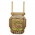 1984 Western Golf Assoc. (WGA) at Butler National GC Contestant Badge/Clip - Danny Edwards