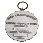 Danny Edwards' 1974 US Open Sectional Low Scorer USGA Sterling Medal - Oklahoma City